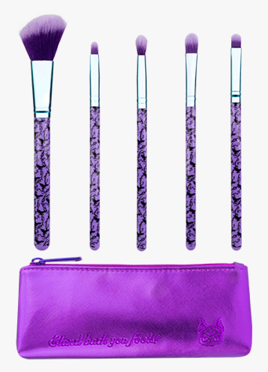 Makeup Brush Set Disney Villain Maleficent, HD Png Download, Free Download