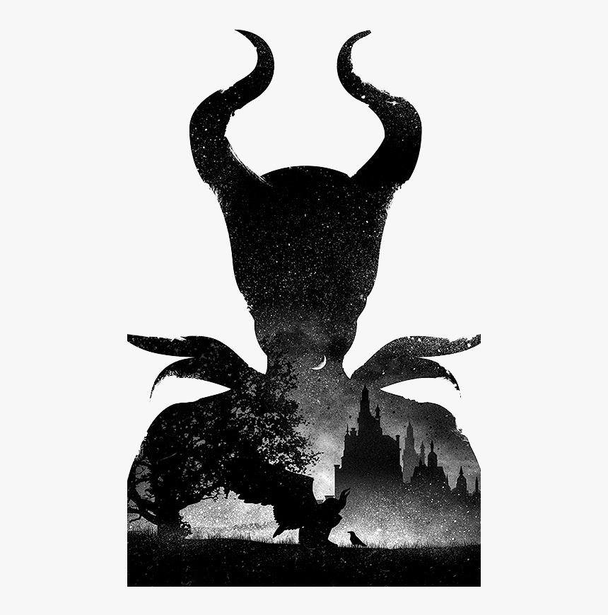 Maleficent Poster By Ahmad Tarek © 
i Had Wings Once, - มาเล ฟิ เซนต์ วอลเปเปอร์, HD Png Download, Free Download