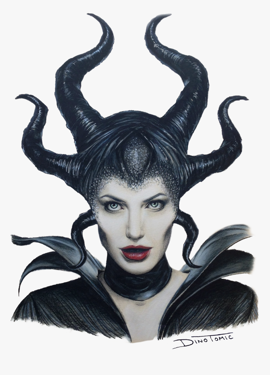 Image Of - Maleficent Angelina Jolie Face, HD Png Download, Free Download