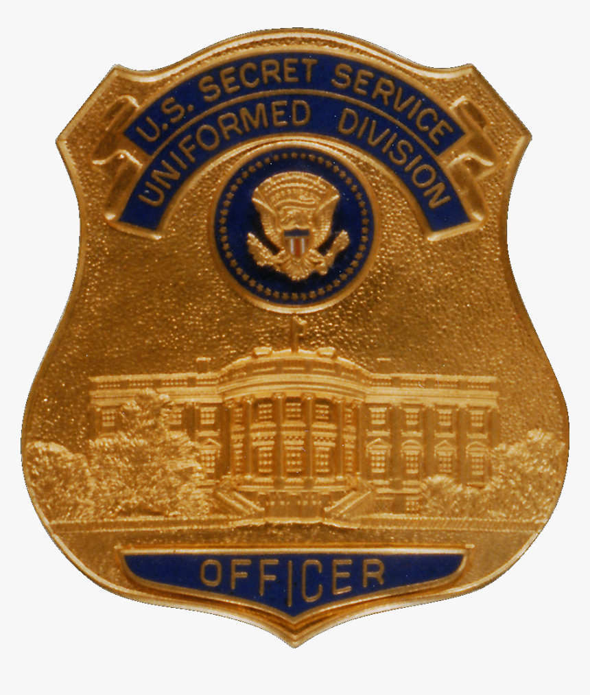 Badge Of The United States Secret Service Uniformed - Uniformed Division Us Secret Service, HD Png Download, Free Download