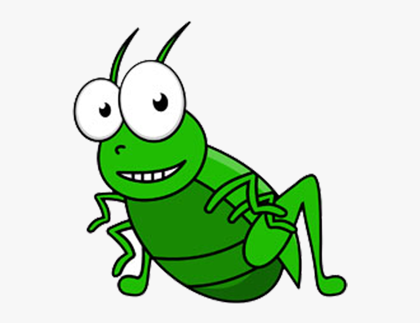 Insect Field Cricket Clip - Cartoon Of Grasshopper And Cricket, HD Png Download, Free Download