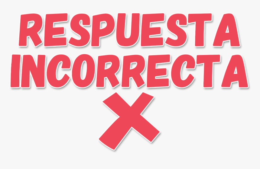 Imagen De Respuesta Incorrecta Png, Transparent Png, Free Download