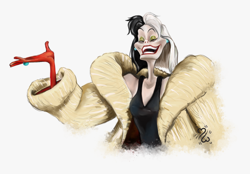 Crudelia Demon Png - Cruella De Vil Drawing, Transparent Png, Free Download