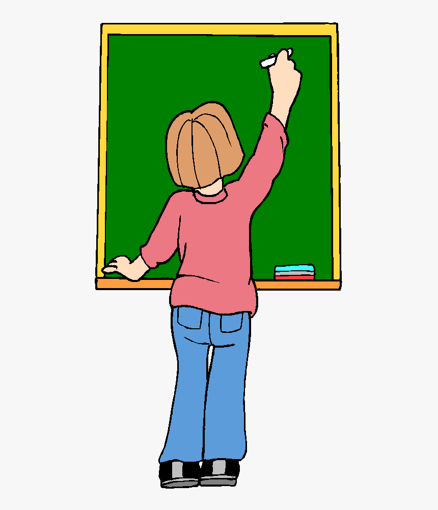 Clean The Blackboard Clipart Blackboard Learn Teacher - Cleaning The Blackboard Clipart, HD Png Download, Free Download