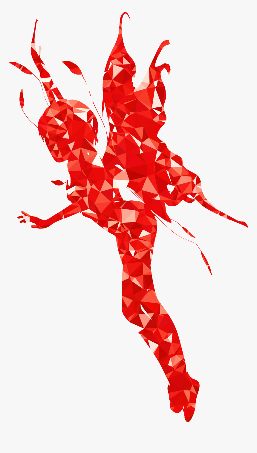 Ruby Female Fairy Silhouette - Fairy Tale Image Transparent, HD Png Download, Free Download