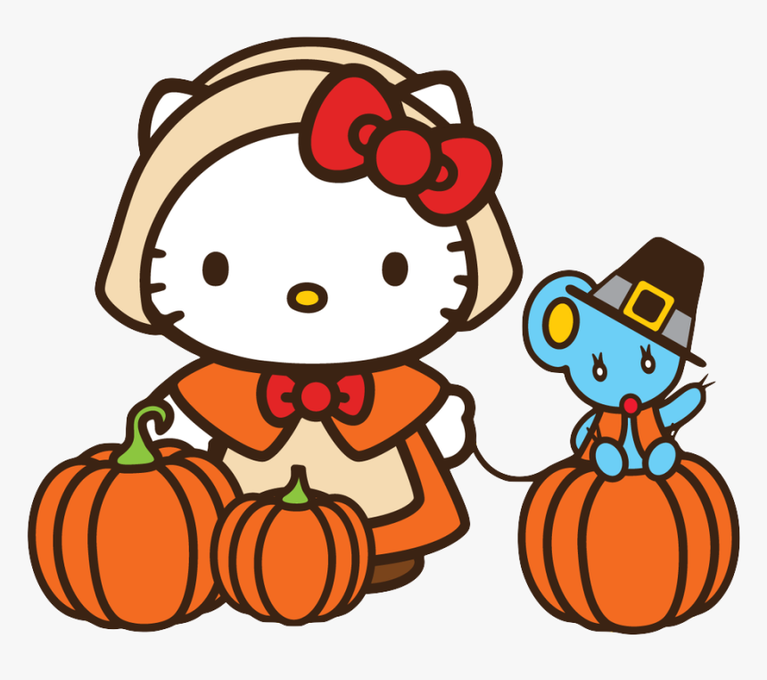 Hello Kitty Thanksgiving, HD Png Download, Free Download