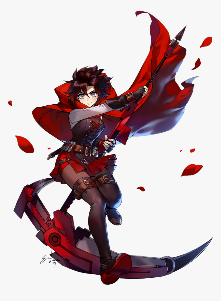 The Death Battle Fanon Wiki - Rwby Volume 7 Ruby, HD Png Download, Free Download