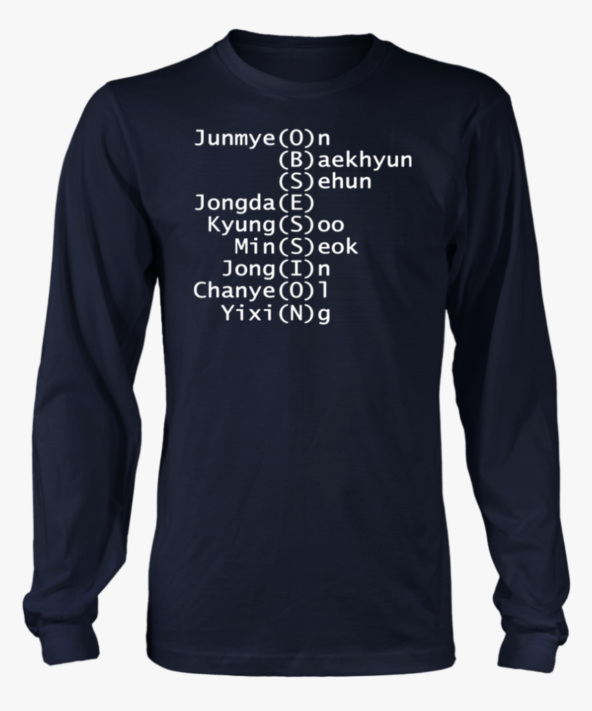 Exo Obsession Junmyeon Baekhyun Sehun Jongdae Kyungsoo - T-shirt, HD Png Download, Free Download