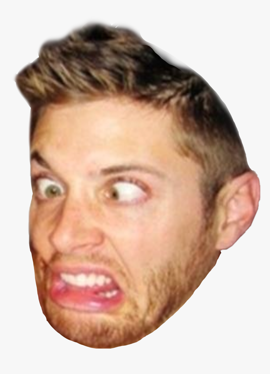 Sticker Supernatural Deanwinchester Funny Funnyface - Dylan O Brien And Jensen Ackles, HD Png Download, Free Download