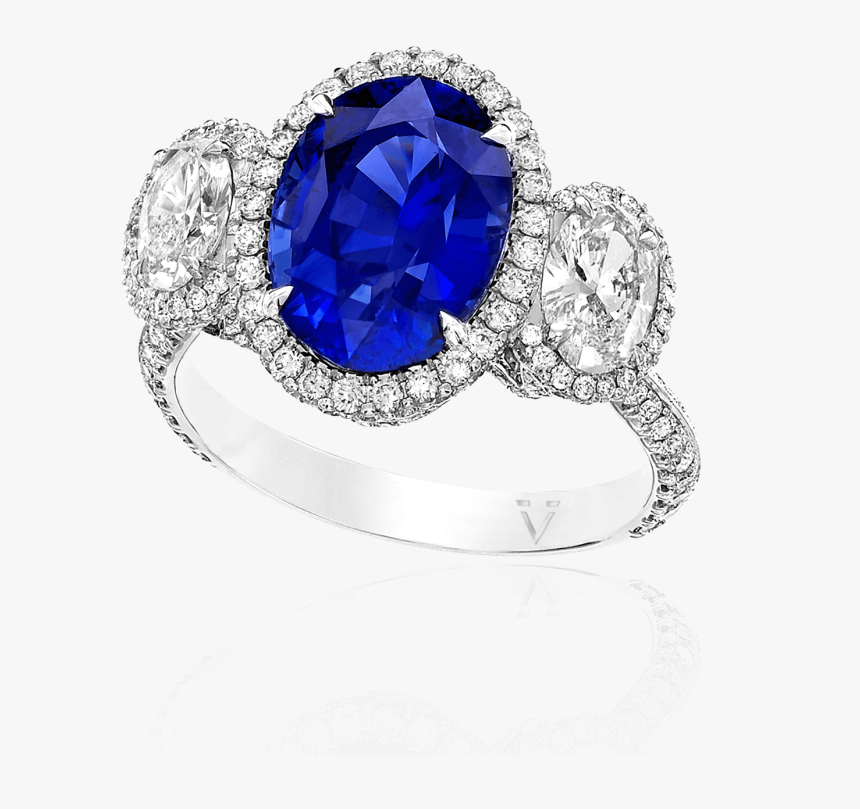 Blue Sapphire Ring Transparent, HD Png Download, Free Download