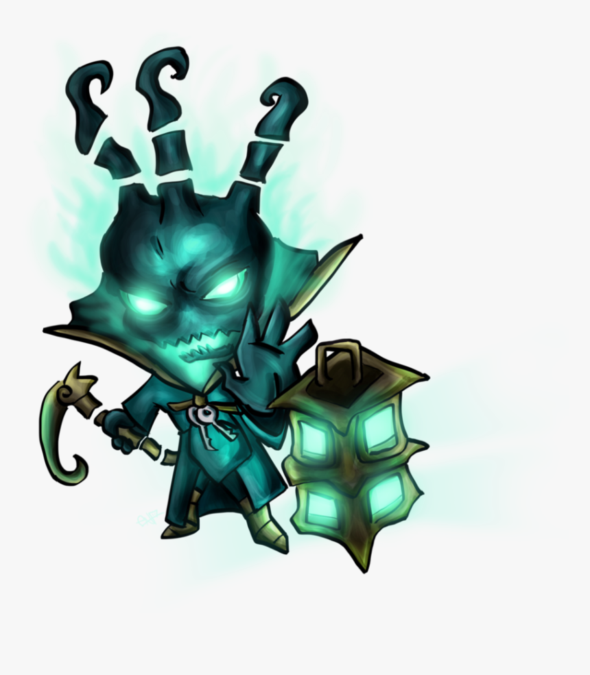 Thumb Image - League Of Legends Thresh Chibi, HD Png Download, Free Download