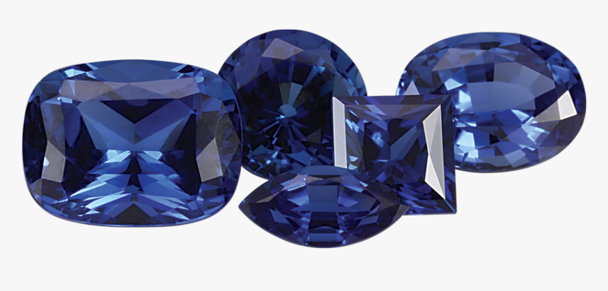 Chatham Gemstones With Pantone Blue Sapphire - Diamond, HD Png Download, Free Download