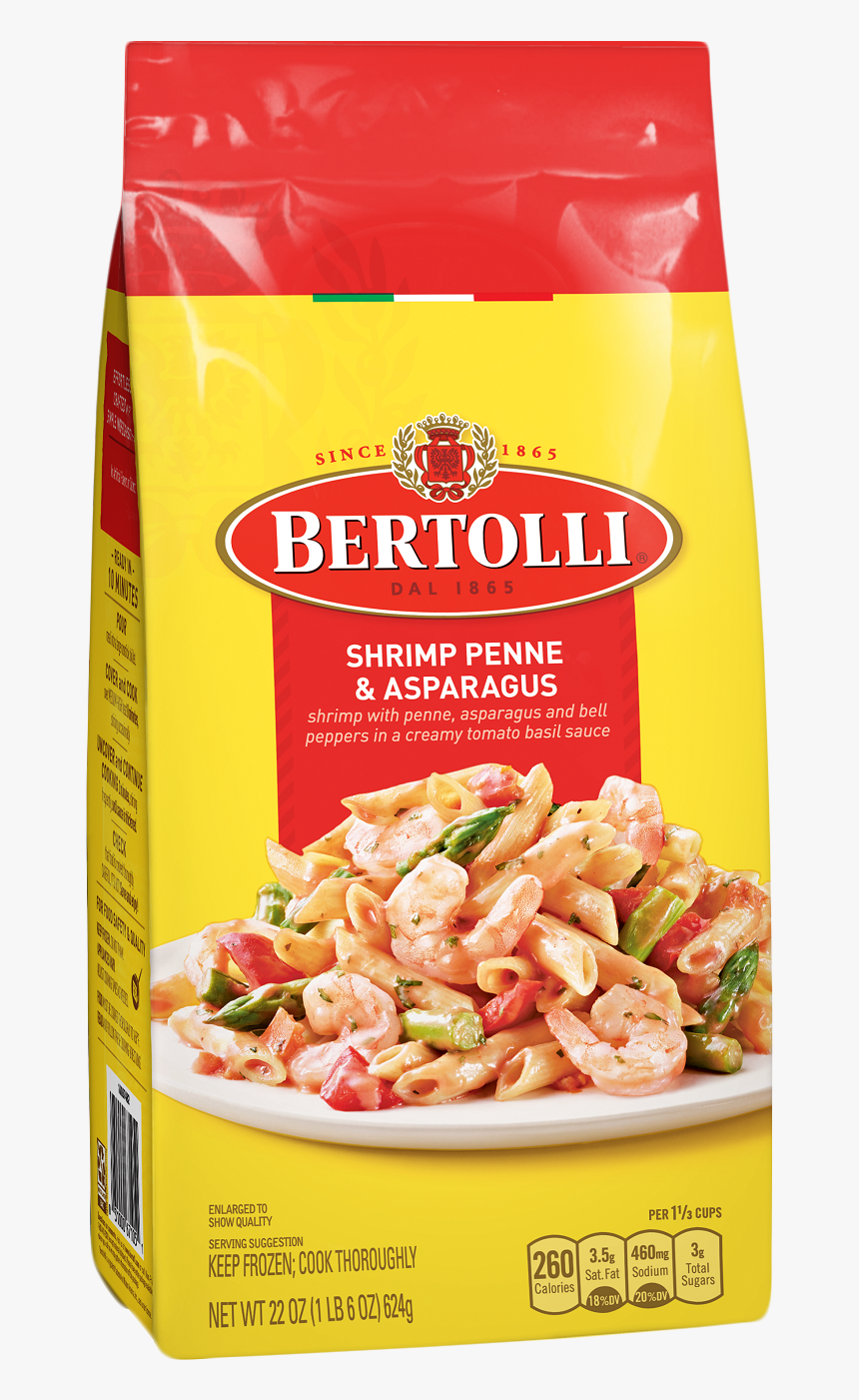 Bertolli Shrimp Penne & Asparagus, HD Png Download, Free Download