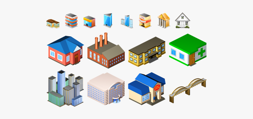 Building Visio Icons Free Download, HD Png Download, Free Download