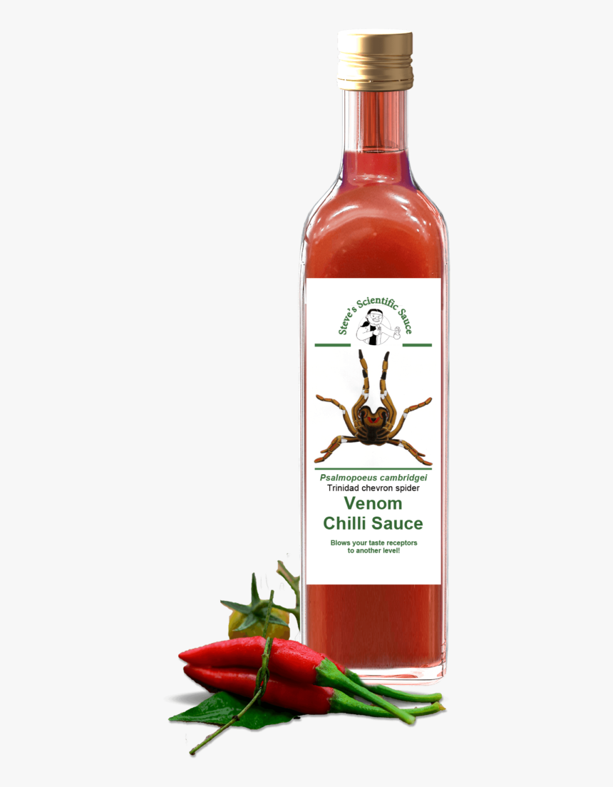 Venom Chili Sauce"
 Class="img Responsive Owl First - Scientific Steve's Venom Chilli Sauce, HD Png Download, Free Download