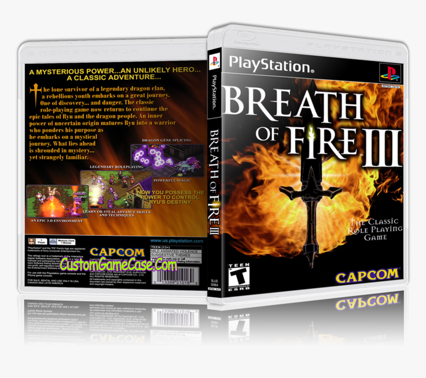 Breath Of Fire Iii - Breath Of Fire Iii Ps1, HD Png Download, Free Download