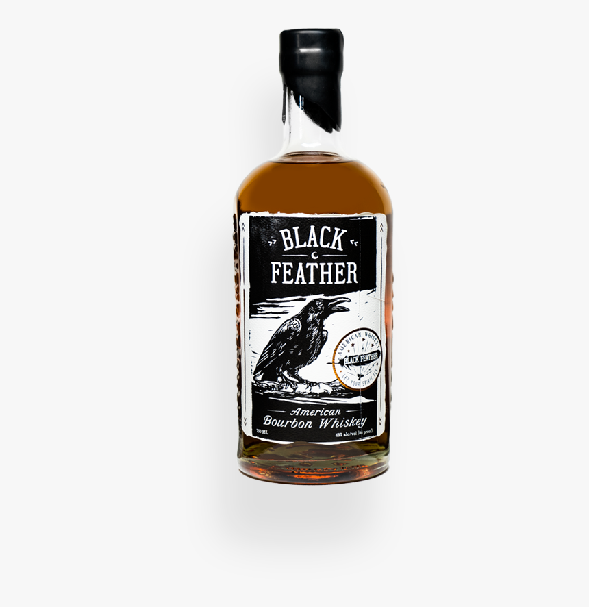 Black Feather Whiskey Image - Bombardino, HD Png Download, Free Download