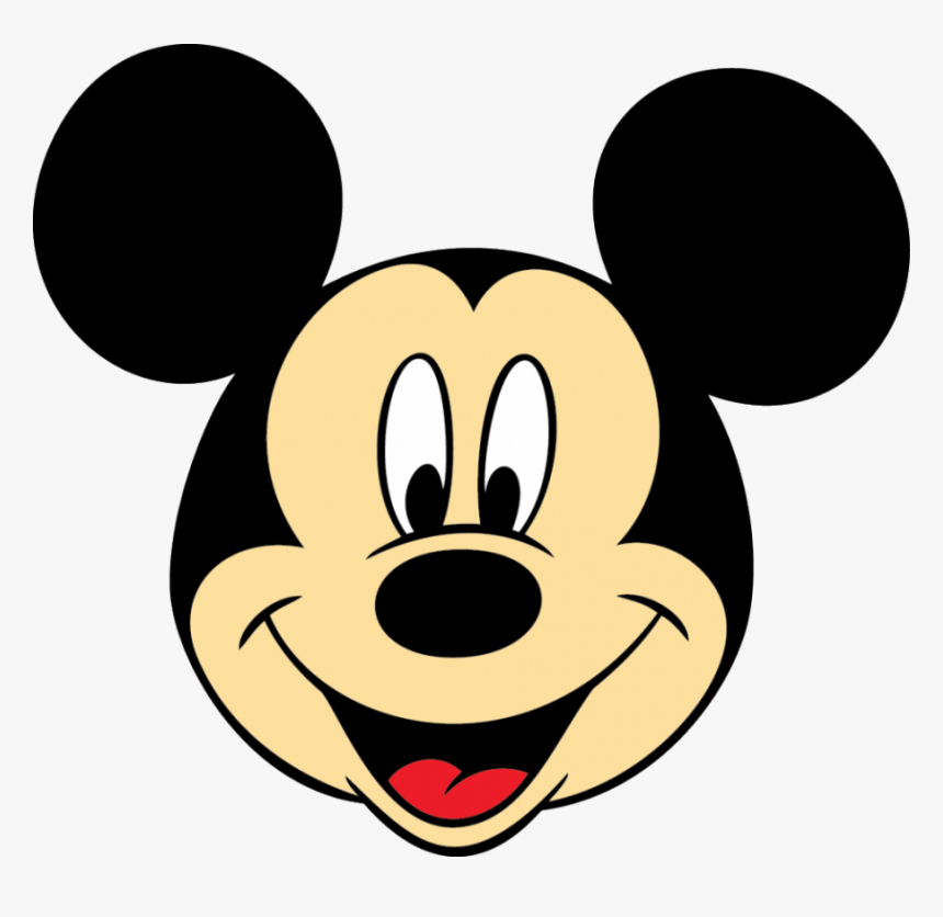 Mickey Mouse Face Png Image - Mickey Mouse Head Clipart, Transparent Png, Free Download