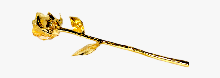 Golden Rose Png Free Download - Body Jewelry, Transparent Png, Free Download
