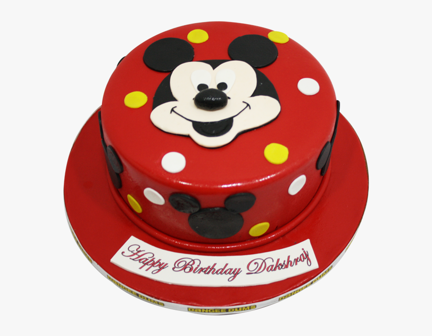 Transparent Mickey Mouse Birthday Png - Birthday Boy Mickey Mouse Cake Design, Png Download, Free Download