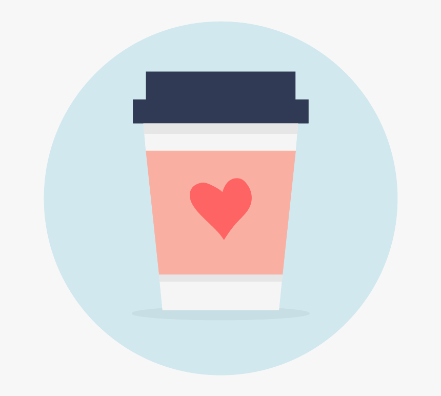 Coffee Icon - Heart, HD Png Download, Free Download