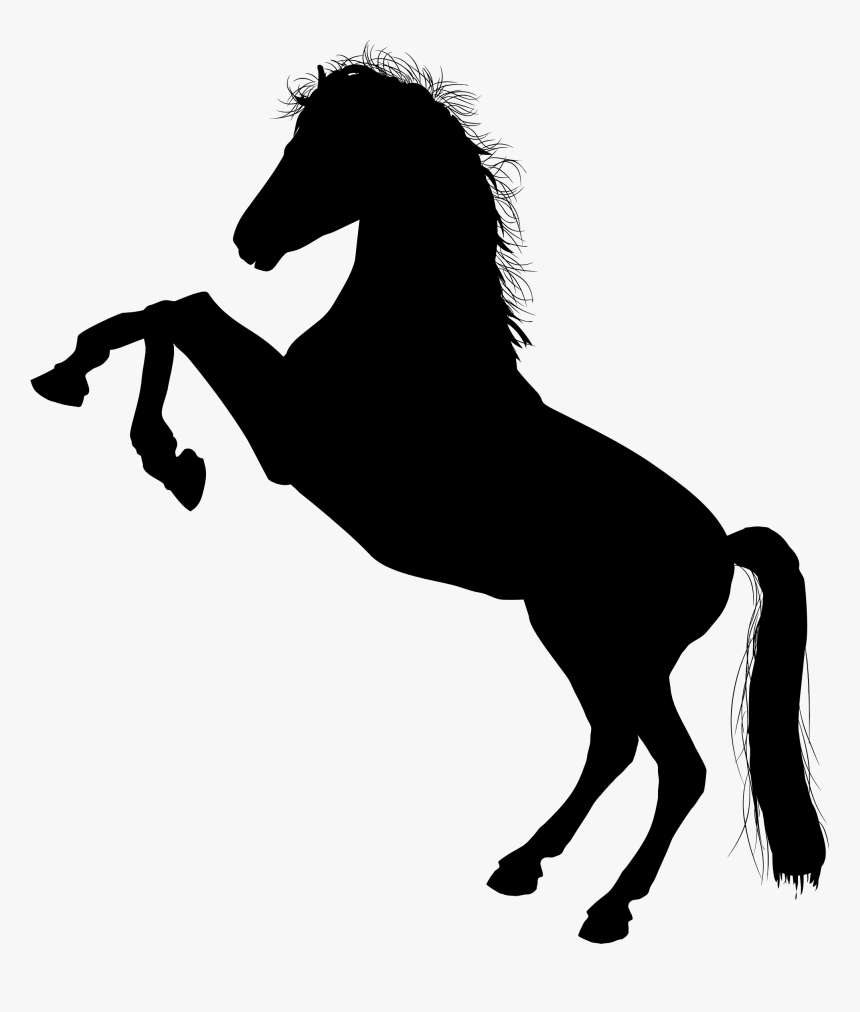 Clip Art Details - Horse Black And White Png, Transparent Png, Free Download