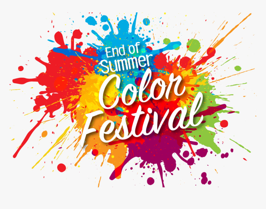 End Of Summer Color Festival, HD Png Download, Free Download