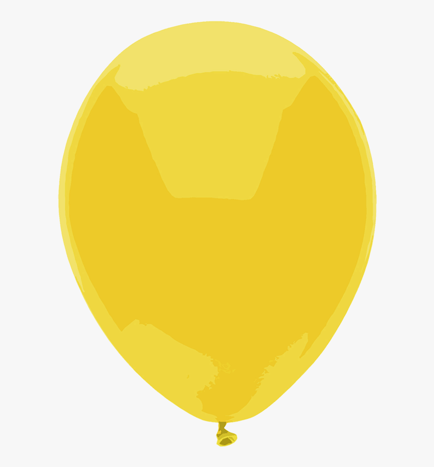 Bright Yellow Balloon - Circle, HD Png Download, Free Download