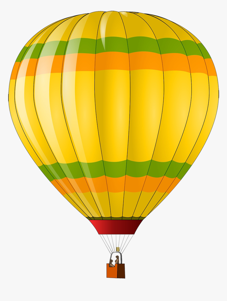 Colorful Hot Air Balloon Clipart - Clip Art Hot Air Balloon, HD Png Download, Free Download