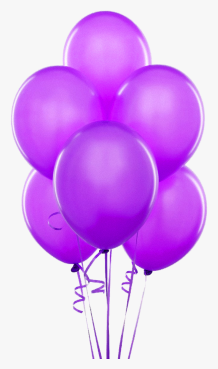 Purple Transparent Balloons Clipart M=1381010400 - Purple Balloons Transparent Background, HD Png Download, Free Download