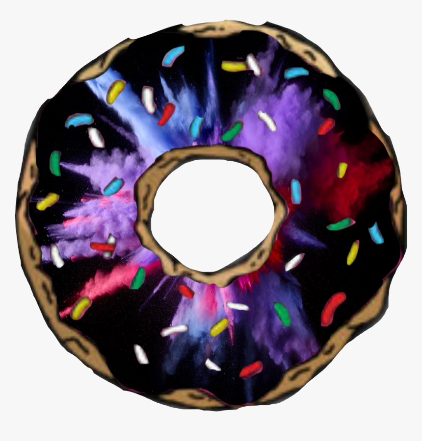 #sticker #dounat #color #explosion #art #remixit 
i - Doughnut, HD Png Download, Free Download
