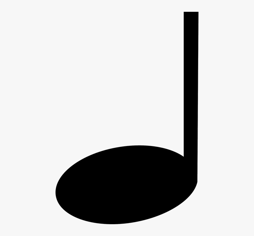 Quarter Note Clipart, HD Png Download, Free Download
