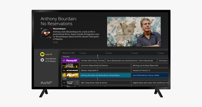Pluto Tv Guide, HD Png Download, Free Download