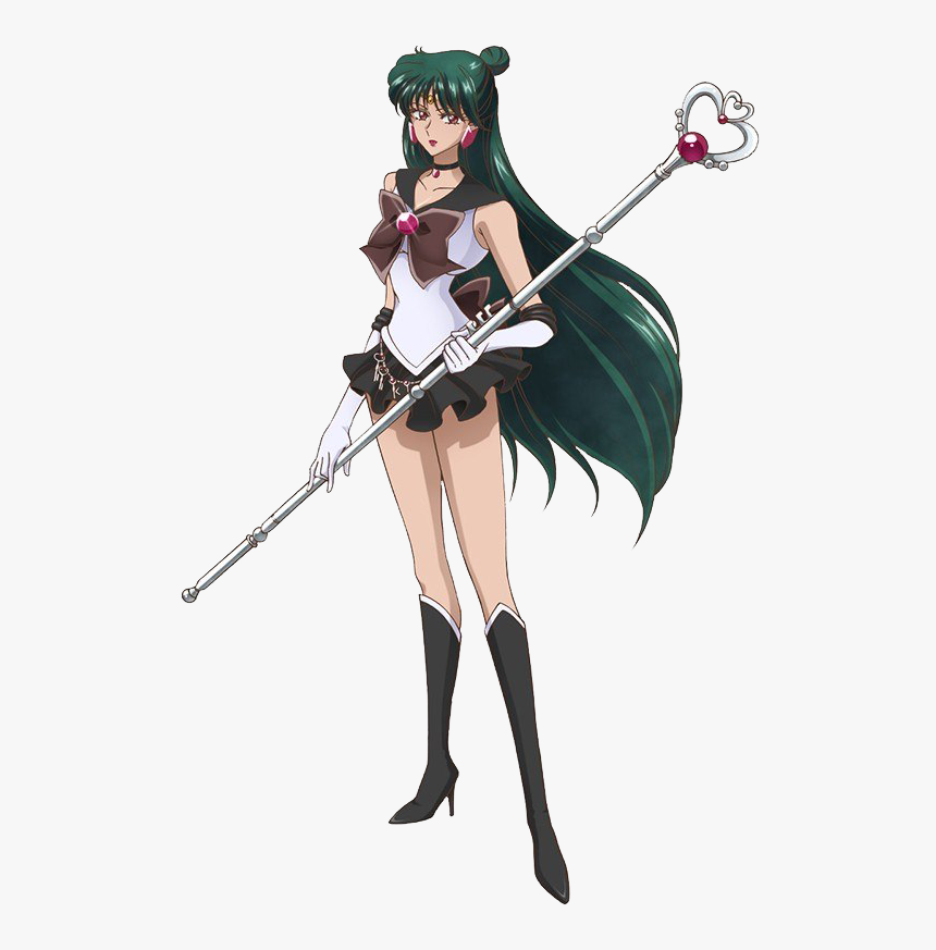 Sailor Pluto Png - Pluto Sailor Moon Characters, Transparent Png, Free Download