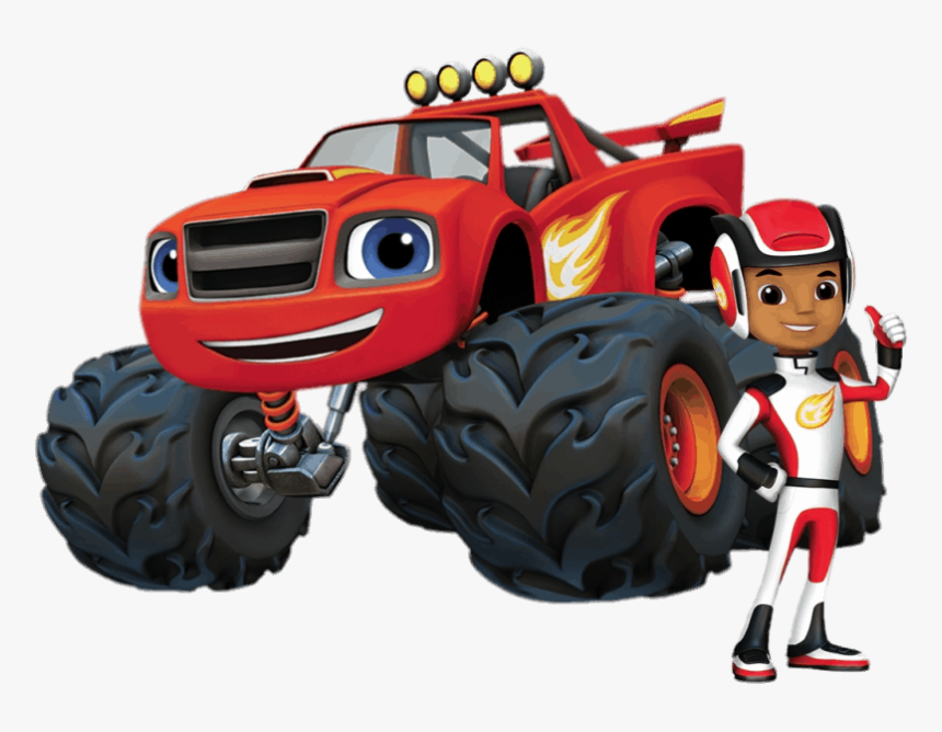 Blaze And The Monster Machines Thumb Up - Blaze Monster Machine Png, Transparent Png, Free Download