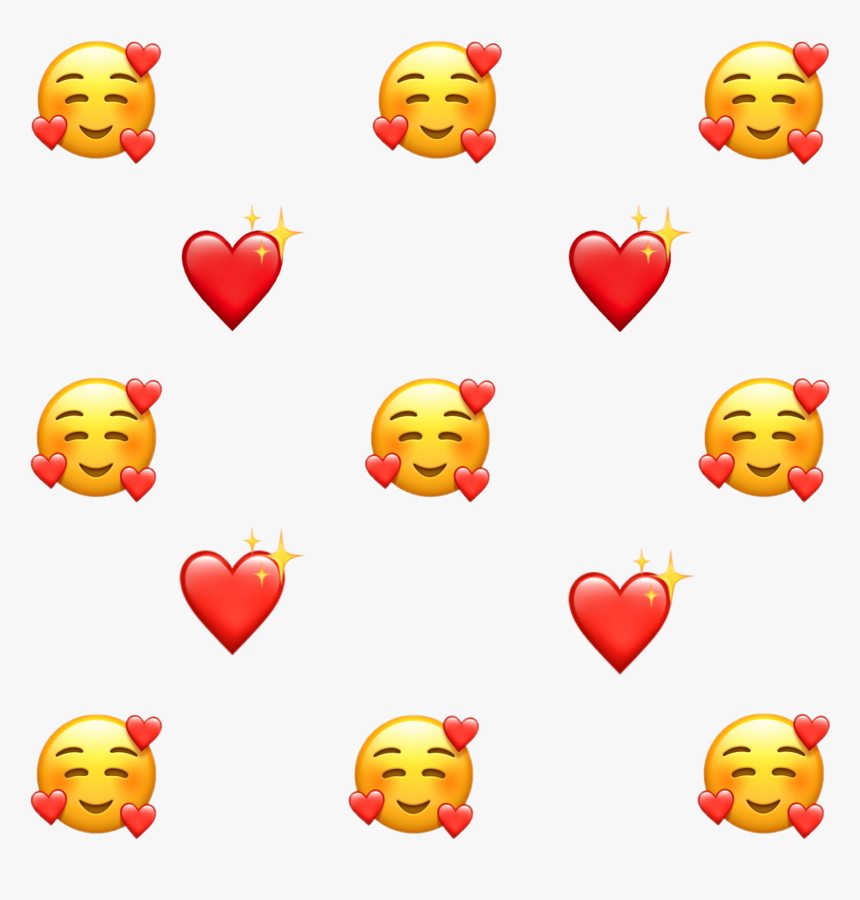 Emoji Love Texts - Gambar Emoji Love, HD Png Download, Free Download