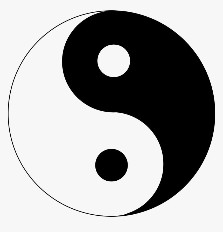 The Meaning Of The Yin Yang Symbol For Perfectionists - Yin Yang, HD Png Download, Free Download