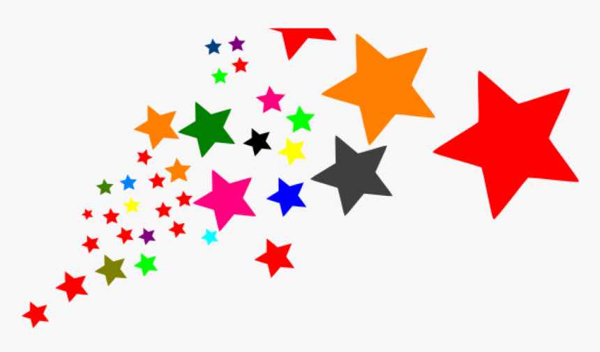 Transparent Stars Clipart Png - Colorful Clipart Stars, Png Download, Free Download