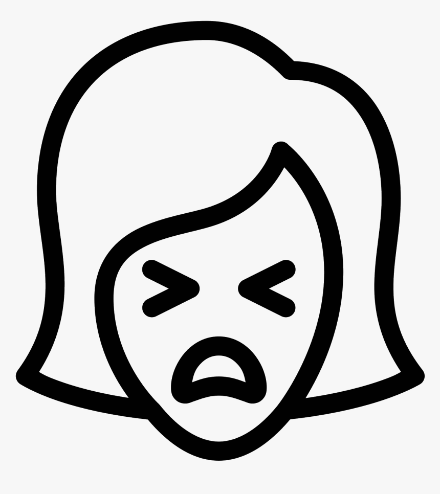 Thumb Image - White Stress Face Clipart, HD Png Download, Free Download