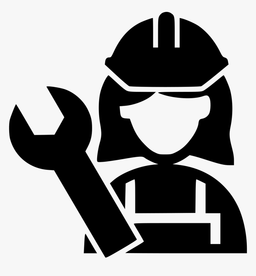 Mechanic Female - Transparent Labor Icon, HD Png Download, Free Download