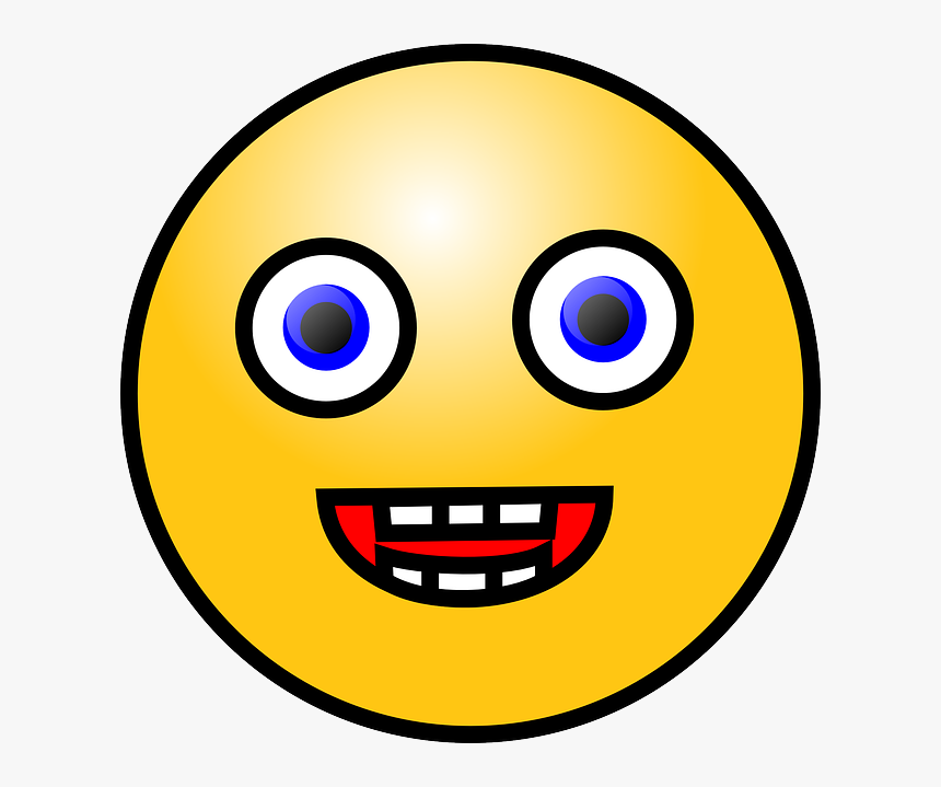 Weird Smiley Face Png, Transparent Png, Free Download