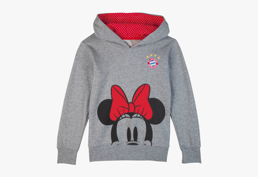 Hoodie Baby Disney Minnie Mouse - Minnie Mouse Hoodie Bayern, HD Png Download, Free Download