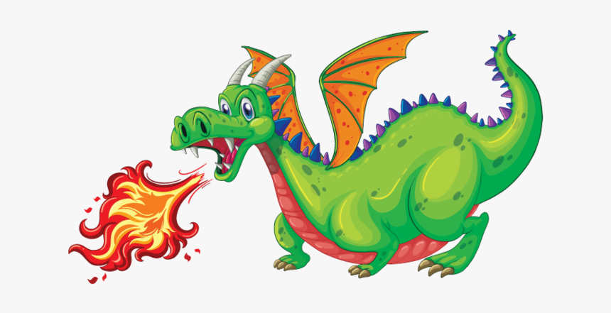 Fire Breathing Dragon Clipart, HD Png Download, Free Download