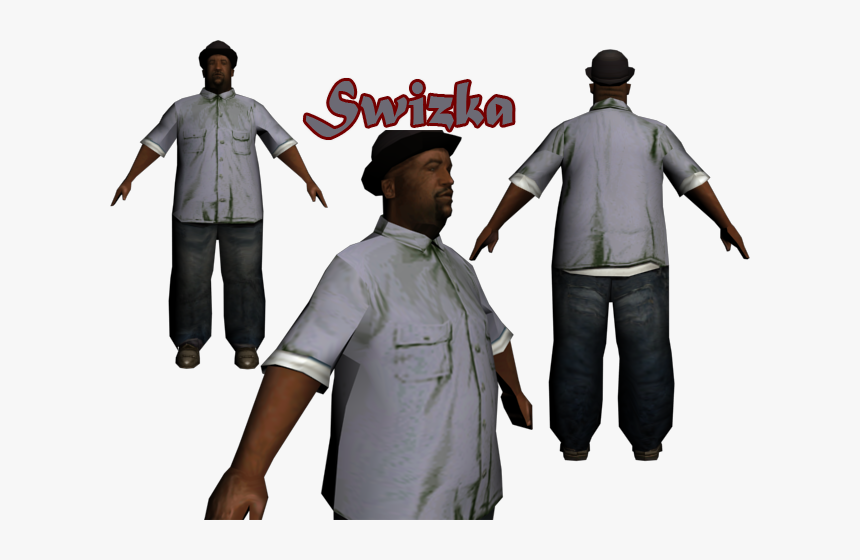 Big Smoke Low Poly , Png Download - Gta San Andreas Big Smoke Skin, Transparent Png, Free Download