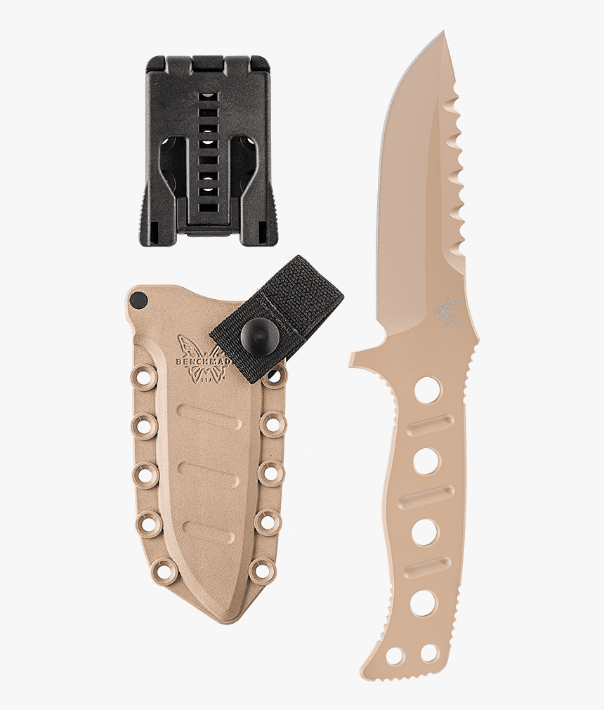 Benchmade Adamas Fixed Blade Knife, Plain Edge, Desert - Benchmade Paracord Fixed Blade, HD Png Download, Free Download