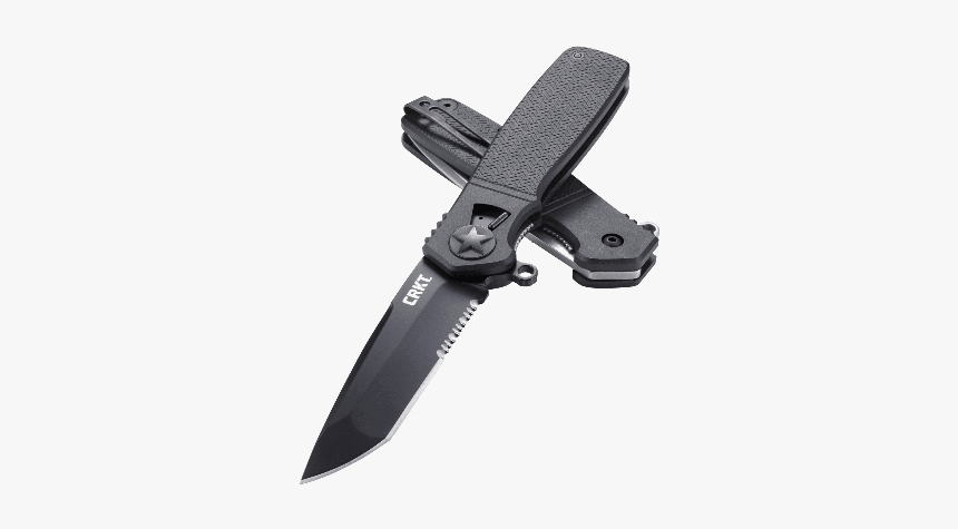 Crkt Onion Black Tactical Homefront Knife - Hunting Knife, HD Png Download, Free Download