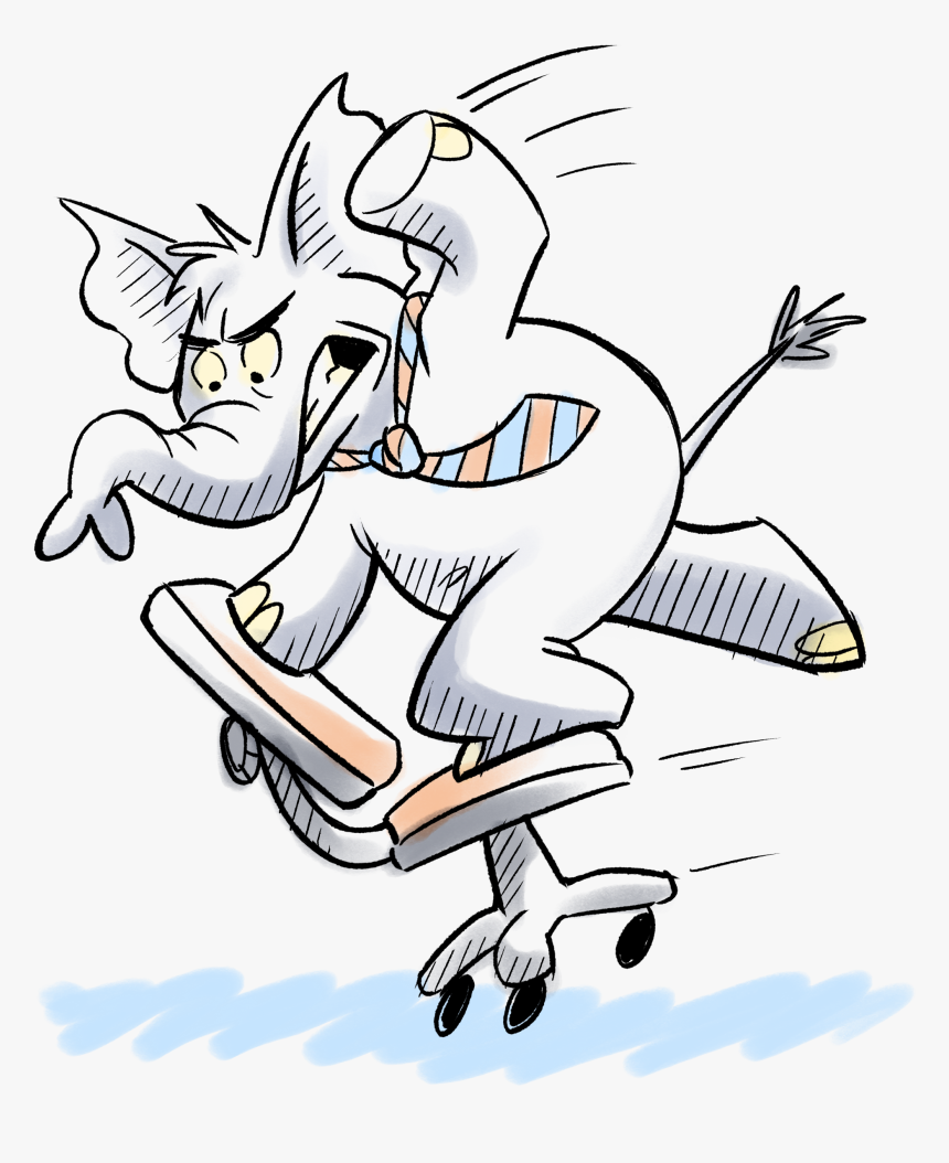 Elephant Cartoons Pictures - Cartoon, HD Png Download, Free Download