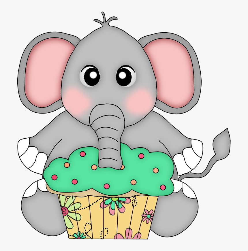 Transparent Happy Elephant Clipart - Cartoon, HD Png Download, Free Download
