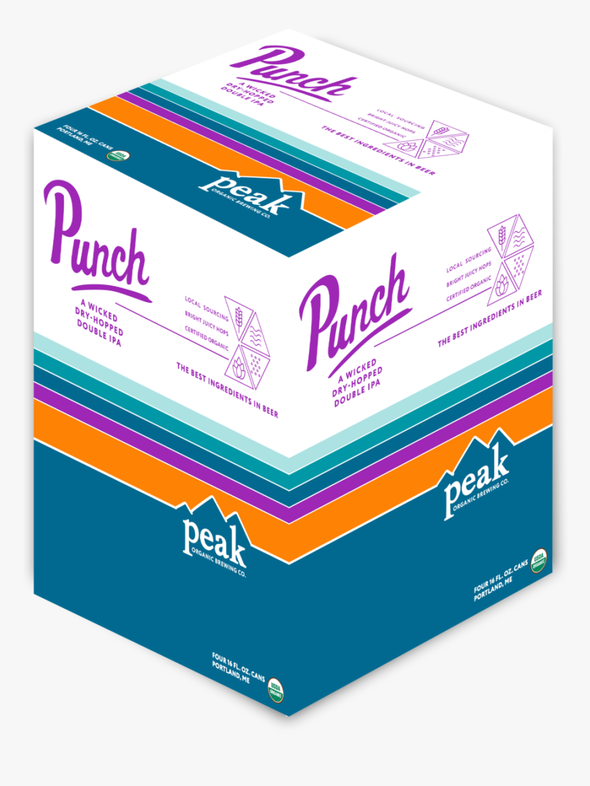 Peak Punch 4pk Wrap 062818 - Box, HD Png Download, Free Download