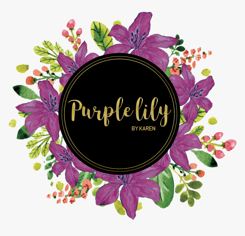 Purple Lily By Karen - Vorlage Word Gutschein Geburtstag Vorlage, HD Png Download, Free Download